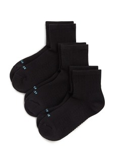 Hue Air Cush Mini Crew Socks, Set of 3