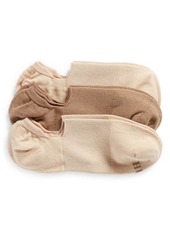Hue Assorted 3-Pack Arch Hug Cotton Blend Liner Socks