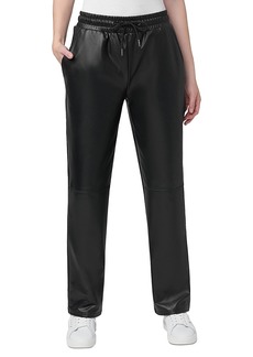 Hue Faux Leather Pants