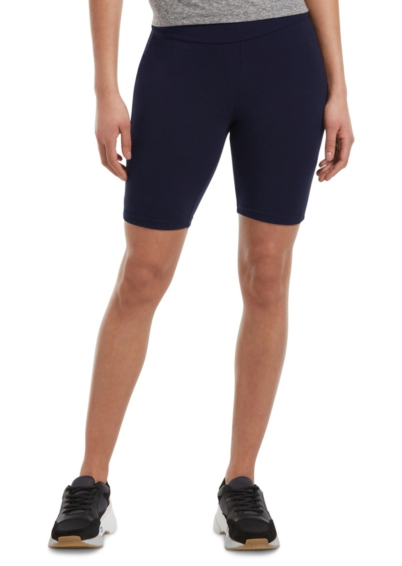 Hue High-Waisted Bike Shorts - Navy