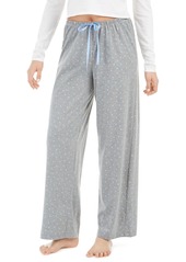 Hue Women's Sleepwell Printed Knit Pajama Pant made with Temperature Regulating Technology - Dots