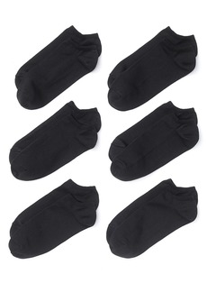 Hue Microfiber Liner Socks, Set of 6