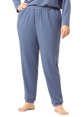 Hue Plus Size French Terry Cuffed Lounge Pant - Med. Grey Heather