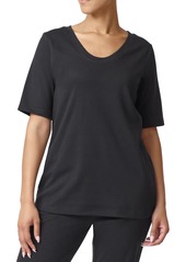 Hue Wear Ever U R Lounge Elbow-Sleeve T-Shirt - Black