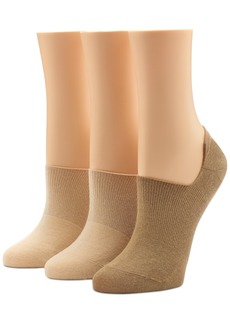 Hue Women's 3-Pk. Arch Hug No-Show Liner Socks - Neutral Pack