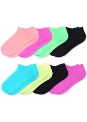 Hue Women's 8-Pk. Lightweight Knit No Show Socks - Neon Pack