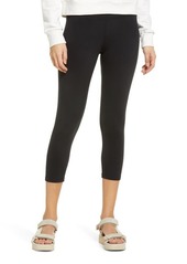 Hue Women's Active Cool Breeze Pocket Capri Performance Leggings