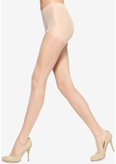 Hue Women's Age Defiance Control Top Pantyhose - Black