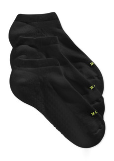 Hue Women's Air Cushion No Show 3 Pack Socks - Black