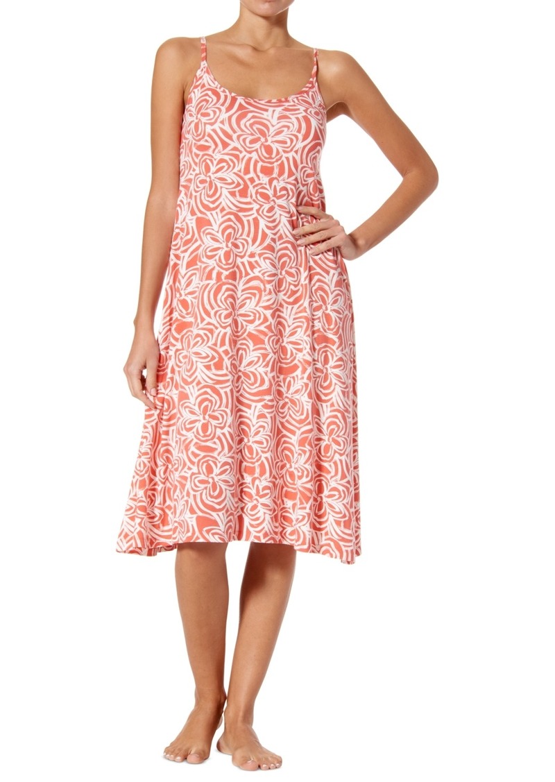 Hue Women's Easy Breezy Lounge Sleep Dress - Spiced Coral