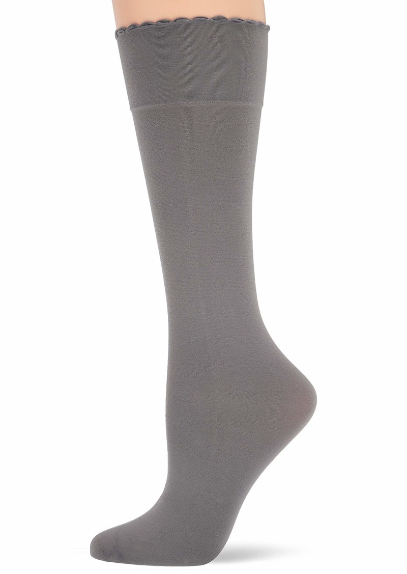 HUE Feather Lined Cozy Socks. 3 Pack