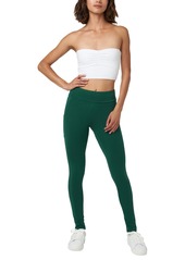 Hue Women's Mid-Rise Tech Pocket Leggings - Pine Grove