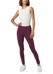 Hue Women's Mid-Rise Tech Pocket Leggings - Pine Grove