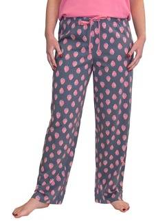 HUE Women's Pajamas Cute Separates for Valentine’s Day Castlerock Strawberries-PJ Pant