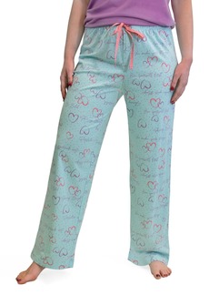HUE Women's Pajamas Cute Separates for Valentine’s Day Plume Hearts-PJ Pant