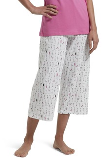 Hue Women's Sleepwell Printed Knit Pajama Pant made with Temperature  Regulating Technology