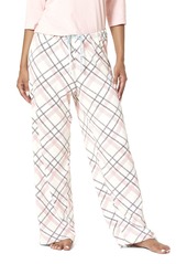 HUE womens Printed Knit Long Sleep Pant Pajama Bottom   US