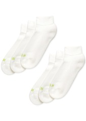 Hue Women's Quarter Top 6 Pack Socks - Black/Multi