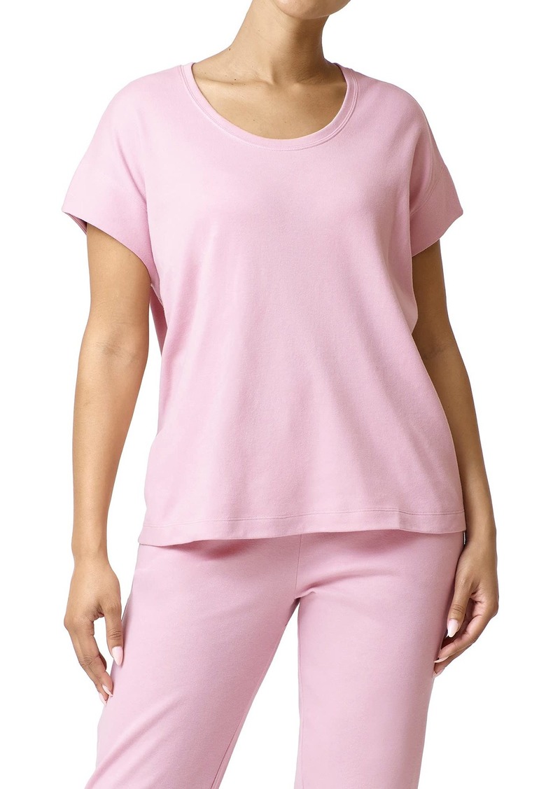 HUE Women’s Casual Basic Lounge T-Shirt  -X-