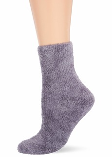 HUE Women's Warm & Toasty faux furry Sock