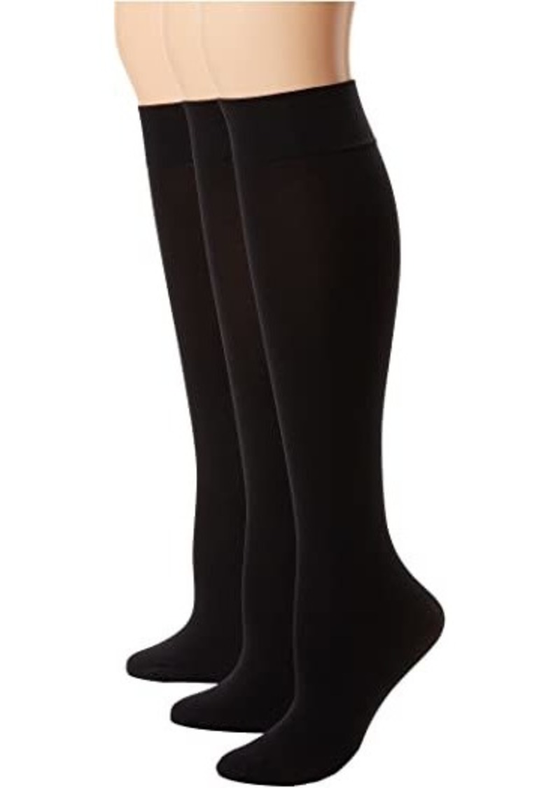 Hue Soft Opaque Knee High 3-Pack