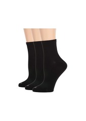 Hue Super Soft Cropped Socks 3-Pair Pack