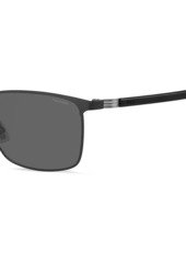 Hugo Boss 1635S 57MM Rectangular Sunglasses