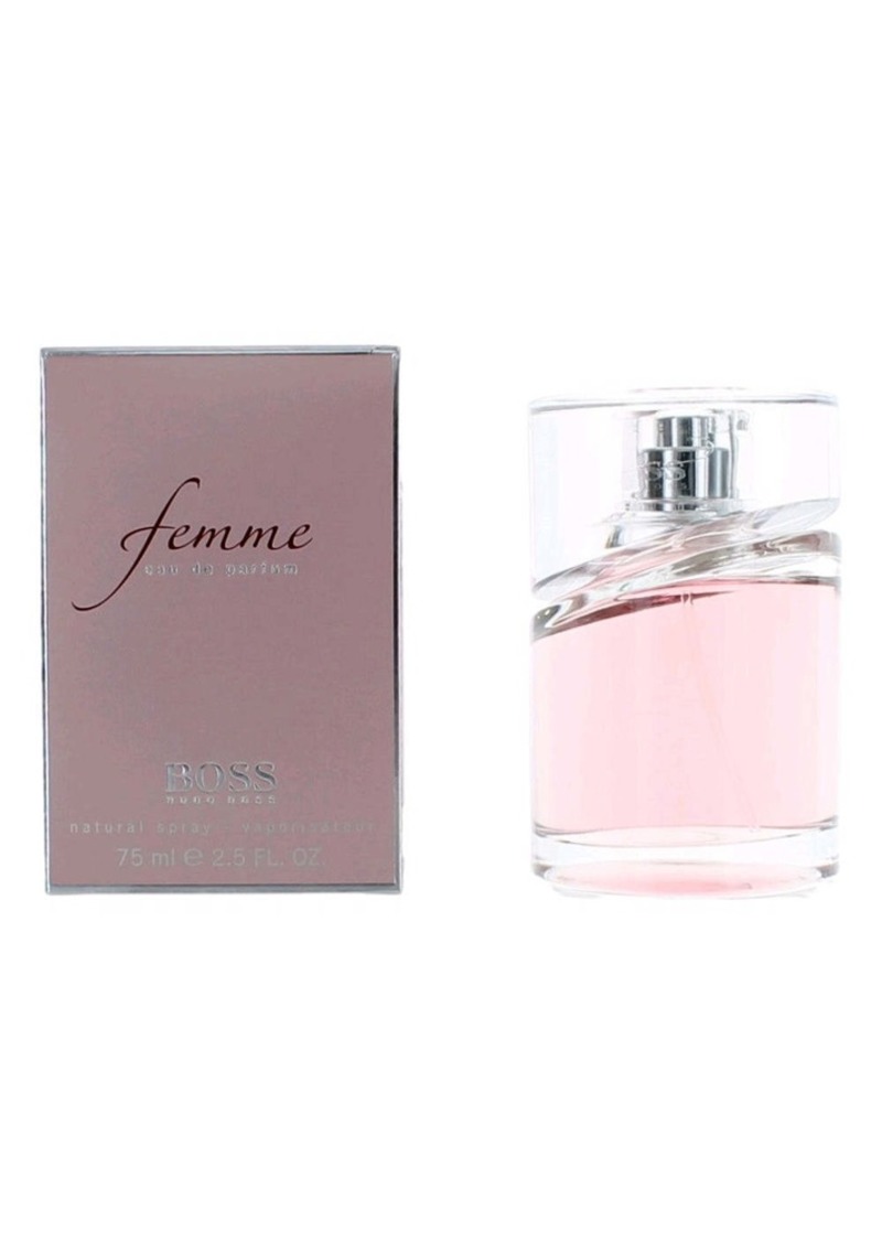 2pcs Femme by Hugo Boss, 2.5 oz Eau De Parfum Spray for Women