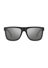 Hugo Boss 55MM Mirrored Rectangular Sunglasses