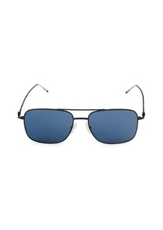 Hugo Boss 58MM Aviator Sunglasses