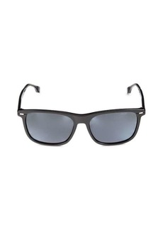 Hugo Boss 58MM Rectangle Sunglasses