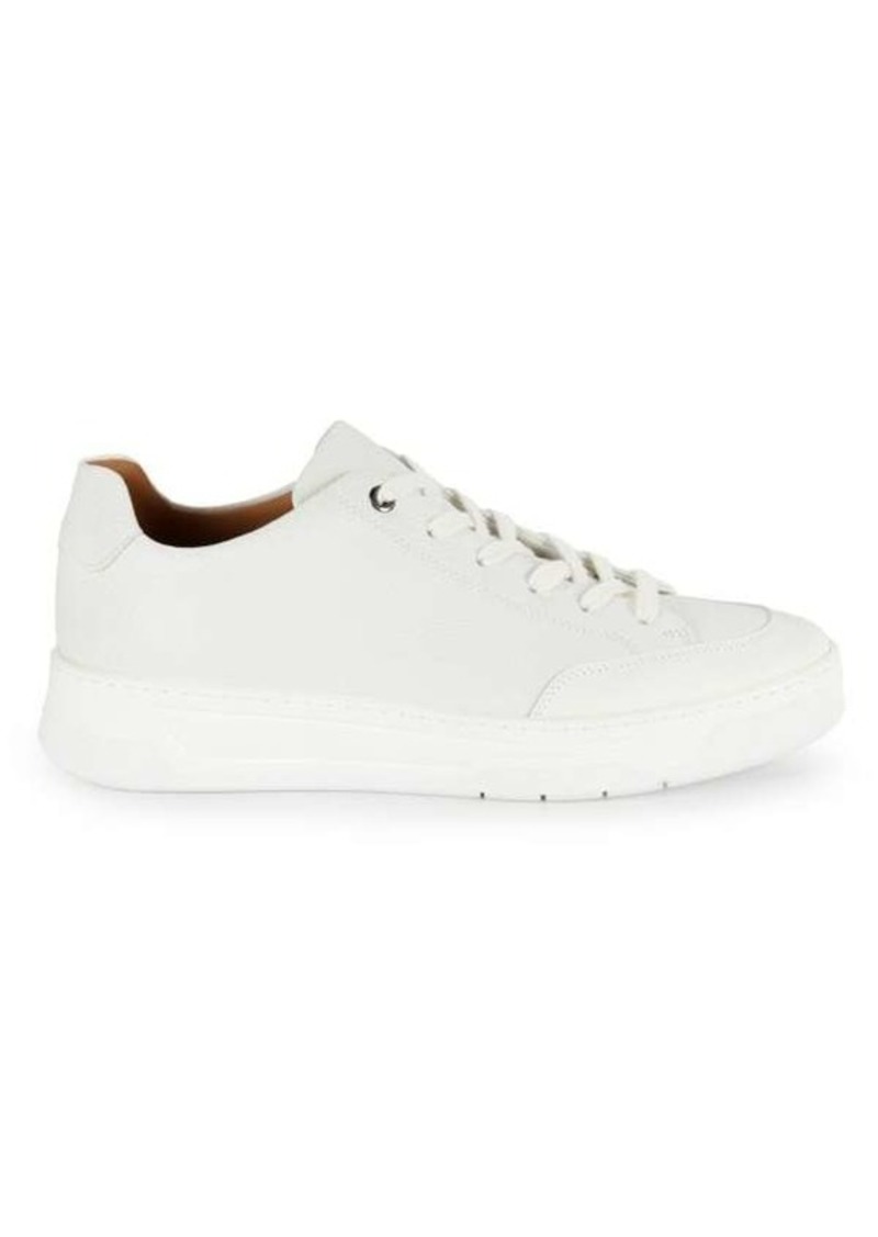 Hugo Boss Baltimore Leather Low Top Tennis Sneakers