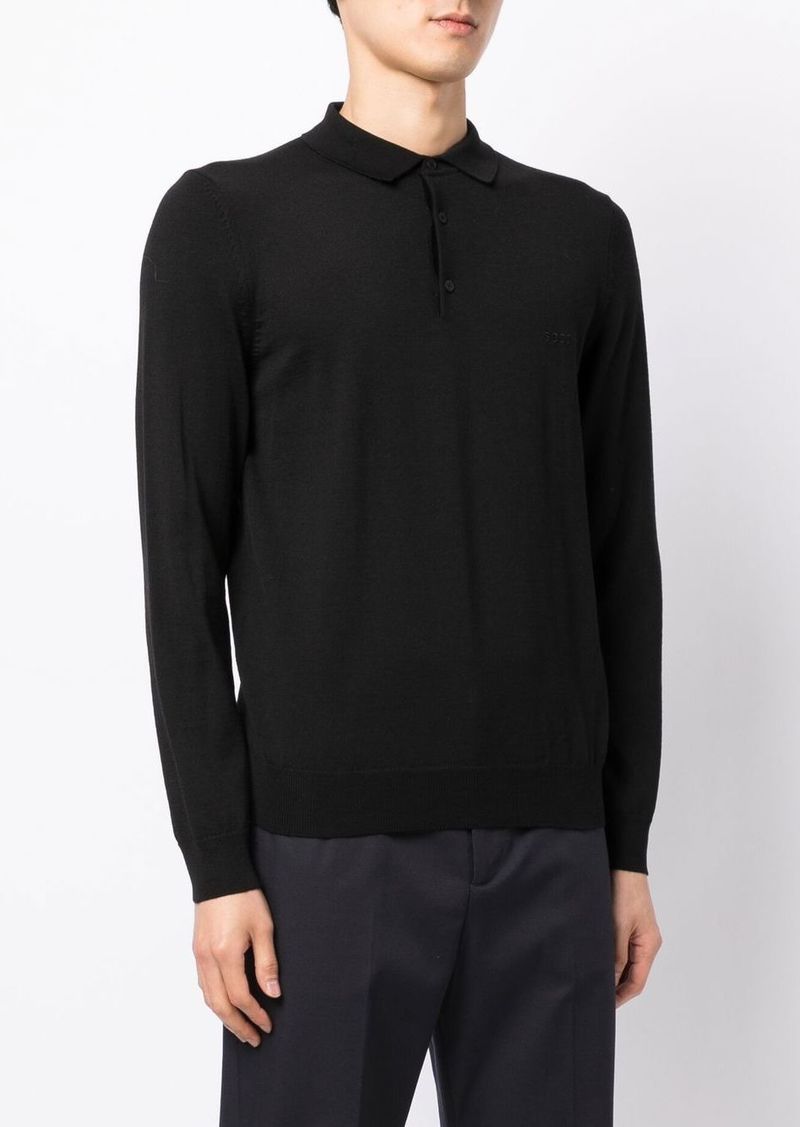 Hugo Boss Bono-L long-sleeve polo shirt