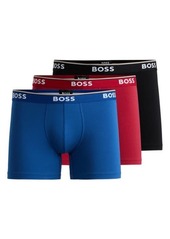 Hugo Boss BOSS 3-Pack Power Stretch Cotton Boxer Briefs