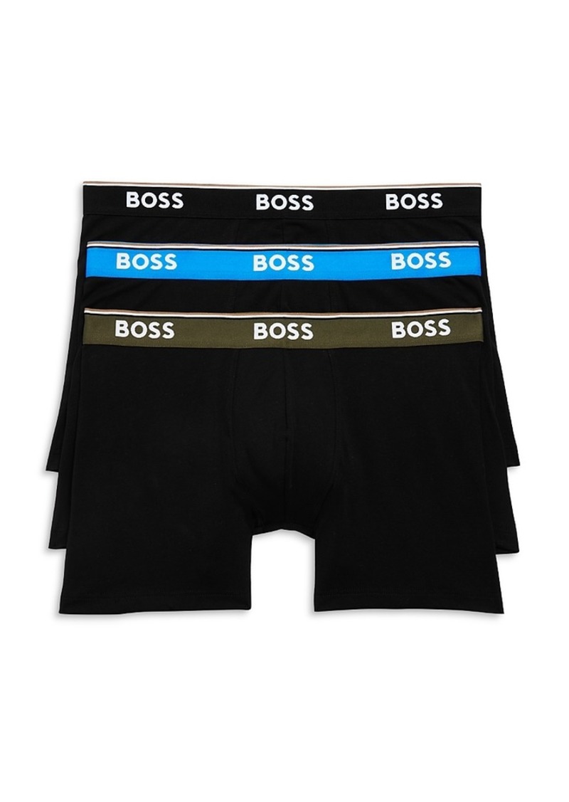 Hugo Boss Boss 3 Pk. Power Logoband Boxer Briefs