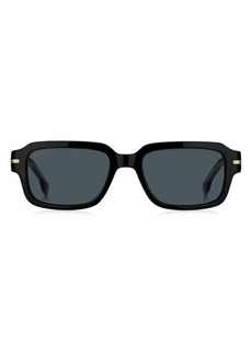 Hugo Boss BOSS 53mm Rectangular Sunglasses