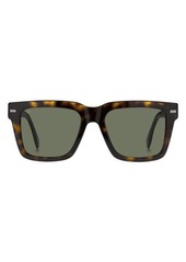 Hugo Boss BOSS 53mm Rectangular Sunglasses