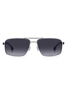 Hugo Boss BOSS 59mm Aviator Sunglasses