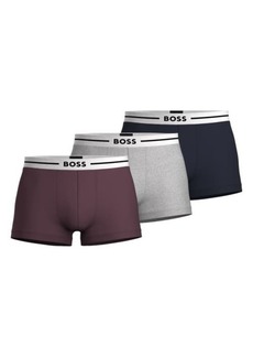 Hugo Boss BOSS Assorted 3-Pack Cotton Stretch Jersey Boxer Briefs