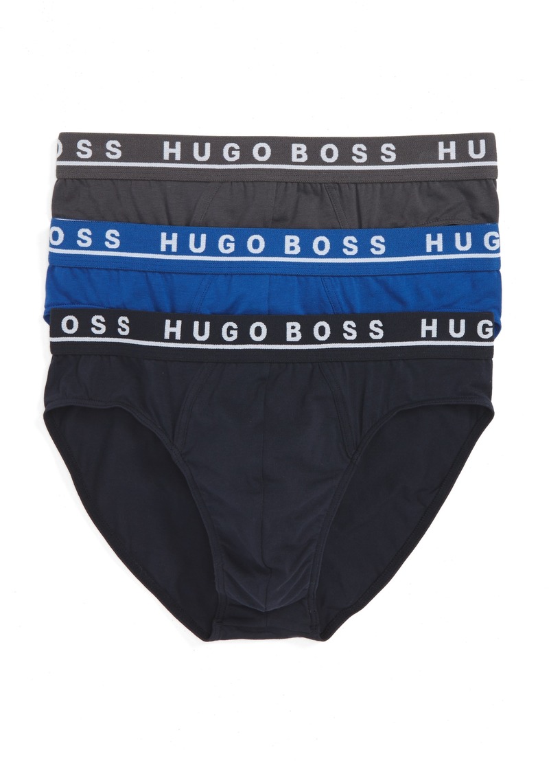 Hugo Boss BOSS Assorted 3-Pack Stretch Cotton Briefs | Intimates