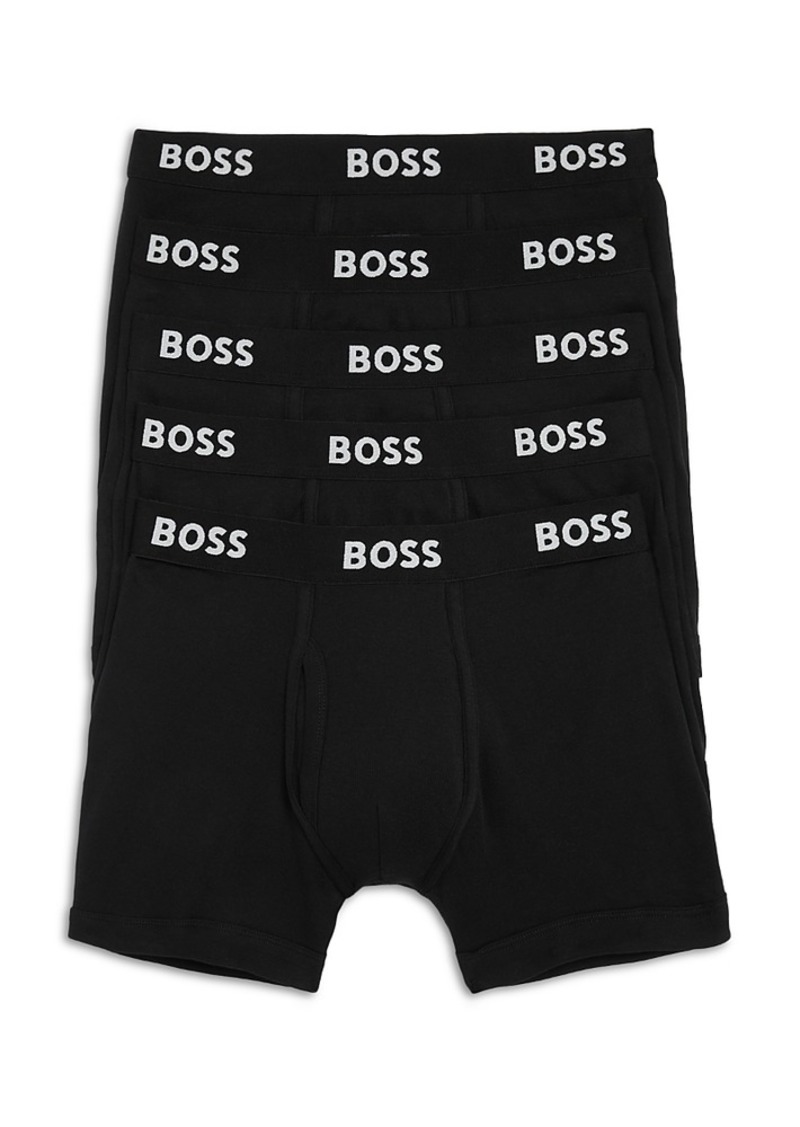 Hugo Boss Boss Authentic Boxer Briefs, Pack of 5