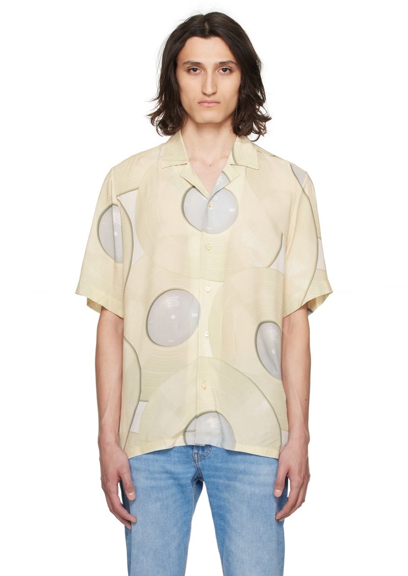 Hugo Boss BOSS Beige Graphic Shirt