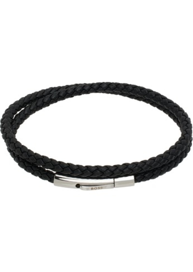 Hugo Boss BOSS Black Double Braided Bracelet