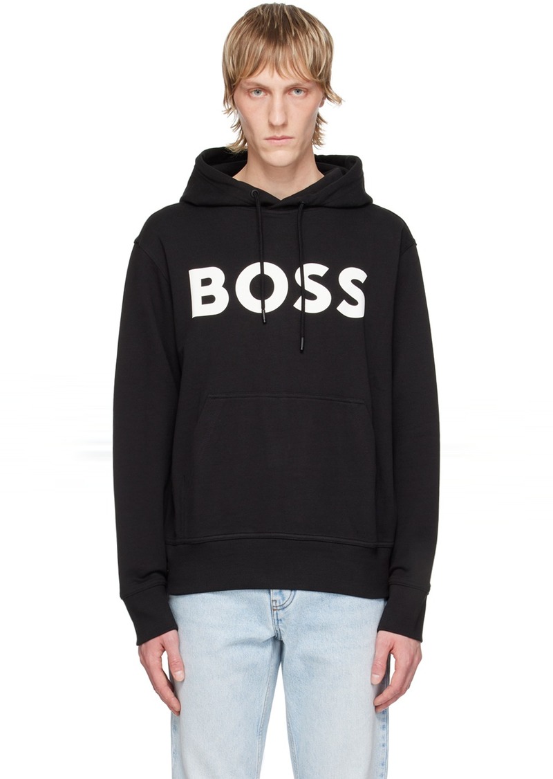 Hugo Boss BOSS Black Drawstring Hoodie