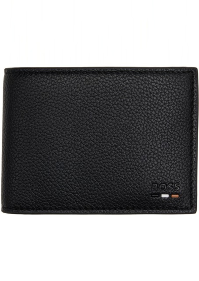 Hugo Boss BOSS Black Faux-Leather Billfold Wallet