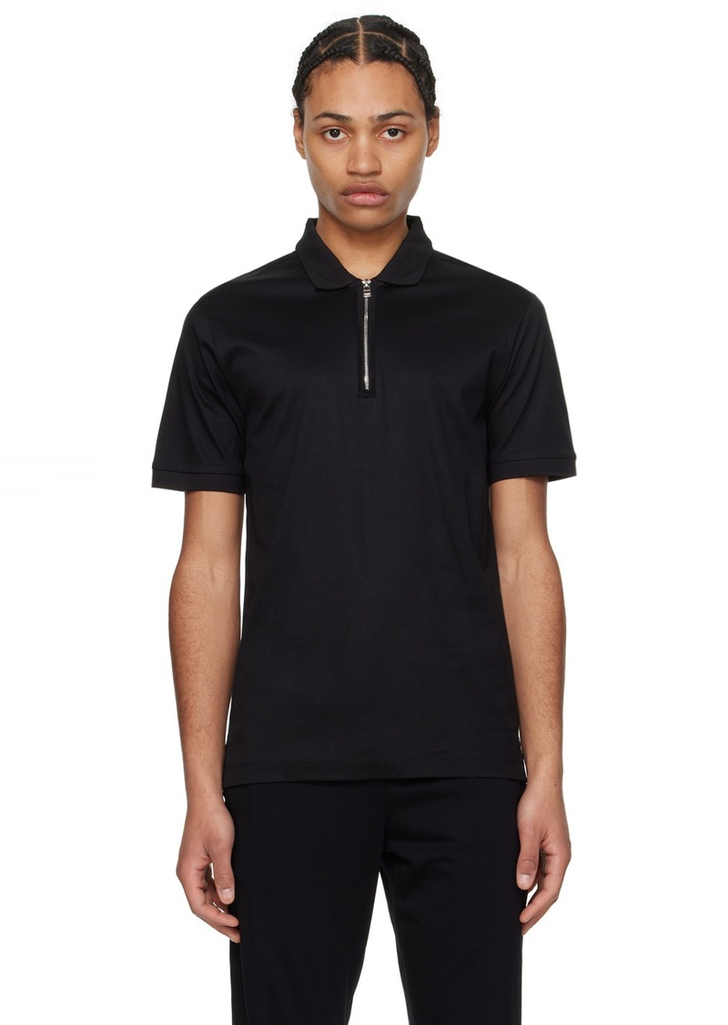 Hugo Boss BOSS Black Half-Zip Polo