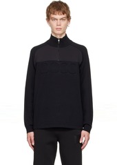 Hugo Boss BOSS Black Half-Zip Sweater