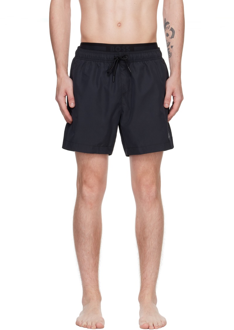 Hugo Boss BOSS Black Layered Swim Shorts