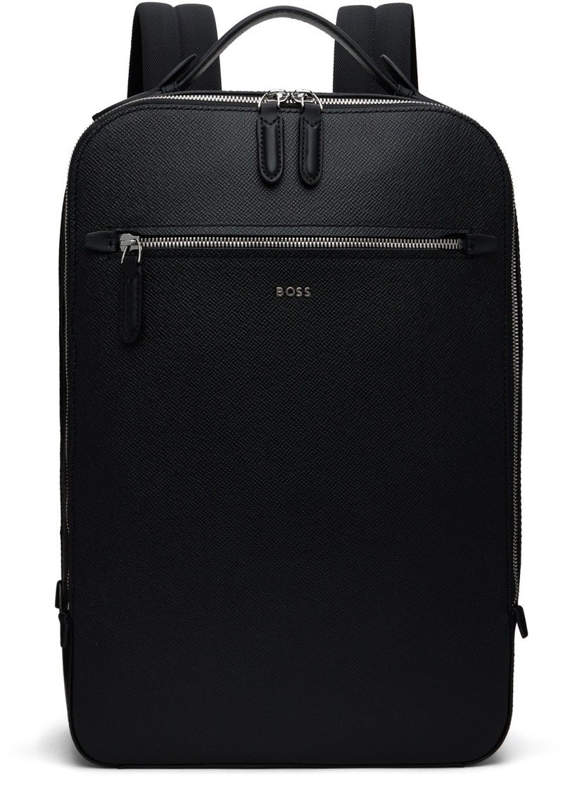 Hugo Boss BOSS Black Leather Backpack