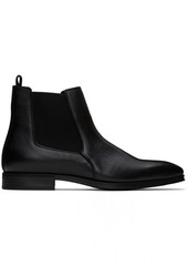 Hugo Boss BOSS Black Leather Chelsea Boots